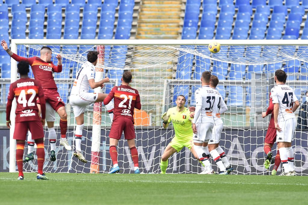 La Roma tiene il passo da Champions, col Genoa decide Mancini