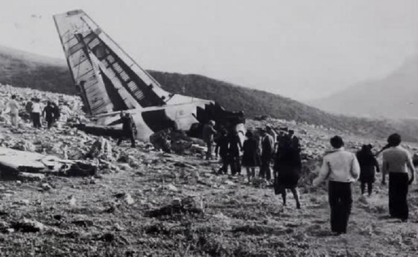 La sciagura aerea di Montagna Longa