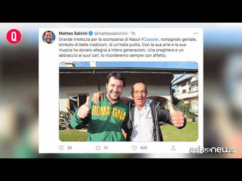 Morto “re del liscio” Casadei, il ricordo di Letta e Salvini