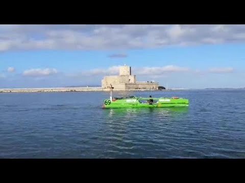 Il benvenuto  in Sicilia a  Trapani