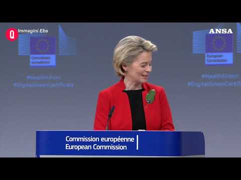 Covid, von der Leyen: “Certificato vaccinale per tornare a viaggiare”