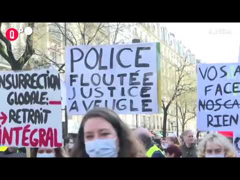 Parigi, ancora proteste contro legge sulla “sicurezza globale”