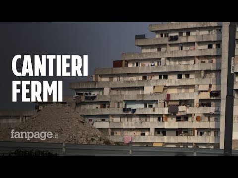 Vele di Scampia, un anno dopo l’abbattimento i cantieri sono fermi: “Il Covid ha bloccato i lavori”