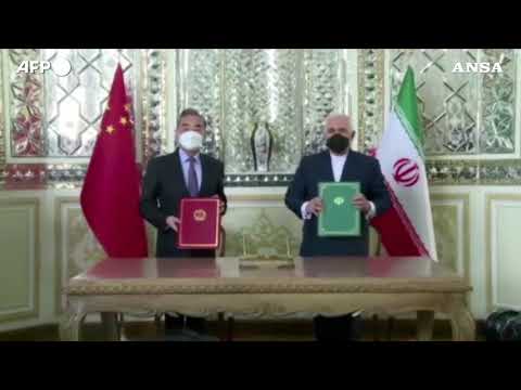 Patto Iran-Cina, firmato storico accordo di cooperazione per 25 anni