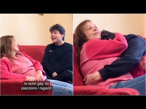 Fa coming out e filma la reazione di sua madre: la lotta di Gabriele contro le discriminazioni