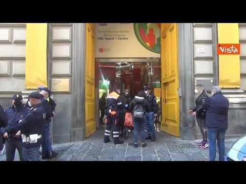 Campagna vaccinale, apre a Napoli il centro nel museo di arte contemporanea