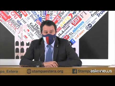 Salvini a Draghi: “Riaperture nel decreto se i dati migliorano”