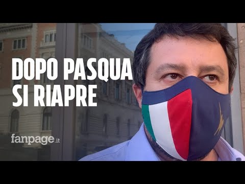 Dl Covid, Salvini contro il governo: “Dopo Pasqua tornino le zone gialle, Speranza vede solo rosso”