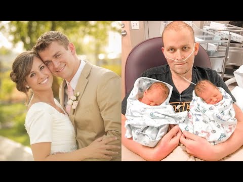Questo papà malato di cancro ha assistito al suo miracolo personale: la nascita dei suoi gemelli