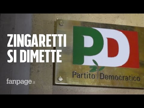 Zingaretti si dimette, Orlando: “Ci ripensi”. Salvini: “Spero no problemi per il governo”