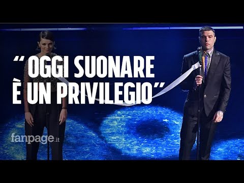 Fedez e Michielin: “Siamo privilegiati, Ariston unico teatro dove potersi esibire”