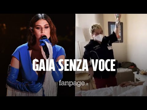 Sanremo 2021, Gaia Gozzi senza voce e con una flebo: “È tutto ok, mi riprenderò stasera”