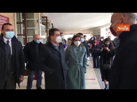 Alla Sapienza tamponi molecolari per studenti, inaugurazione con D’Amato, Polimeni, d’Alba