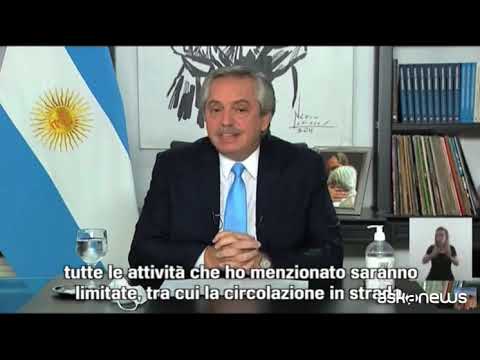 Covid, stretta in Argentina: scuole chiuse ed esercito in strada