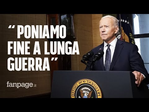 Biden annuncia ritiro truppe Usa dall’Afghanistan entro l’11 settembre, 20 anni dopo l’attentato