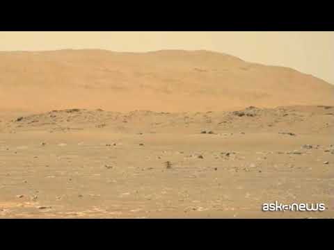 Il video in tempo reale dello storico volo di Ingenuity su Marte