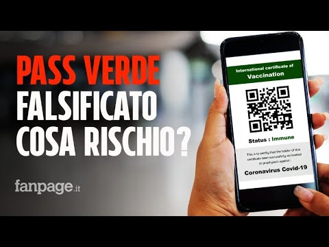 Pass verde per gli spostamenti, previsto il carcere per chi falsifica il documento