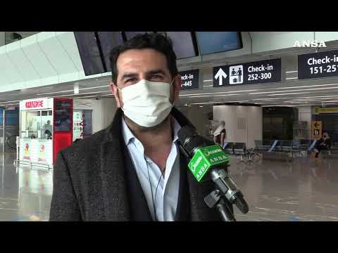 Covid, torna la zona gialla: passeggeri monitorati a Fiumicino