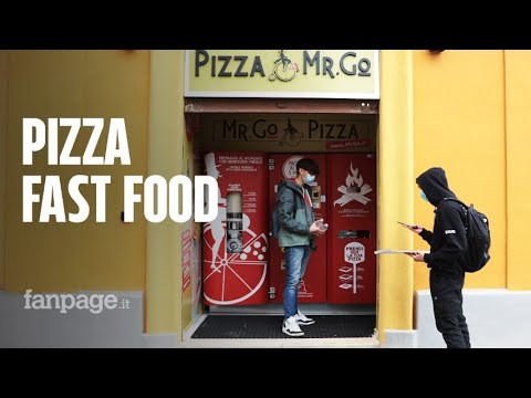 A Roma nasce il primo distributore di pizza: e la margherita è pronta in tre minuti