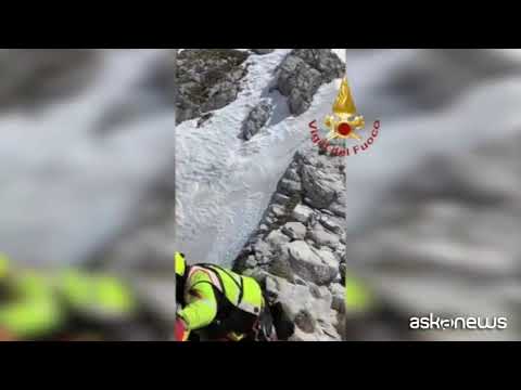 A Brescia salvataggio in alta montagna di due escursionisti
