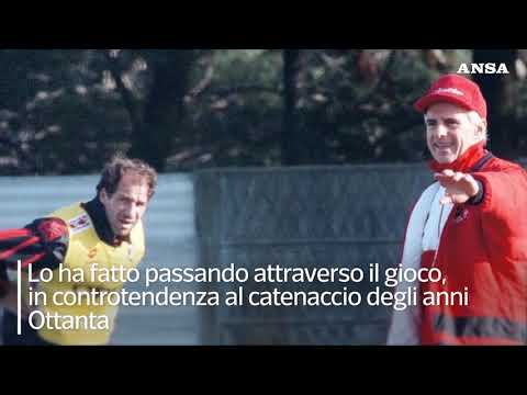 Arrigo Sacchi compie 75 anni, e’ stato l’allenatore del primo storico Milan di Berlusconi