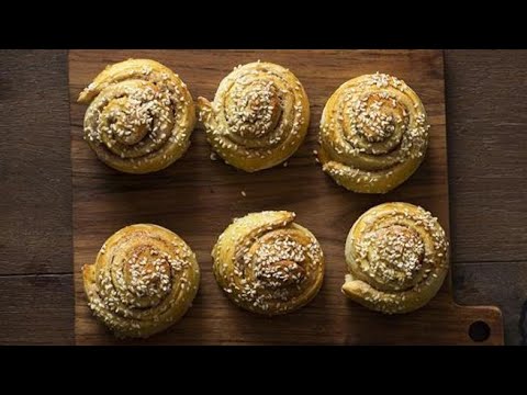I «tahini rolls»: il dolce irresistibile per la colazione
