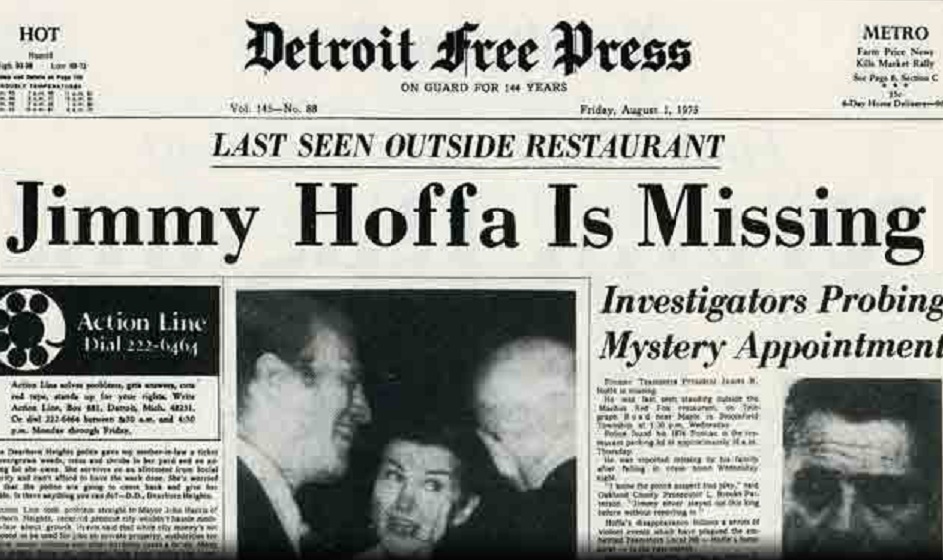 La misteriosa scomparsa di Jimmy Hoffa