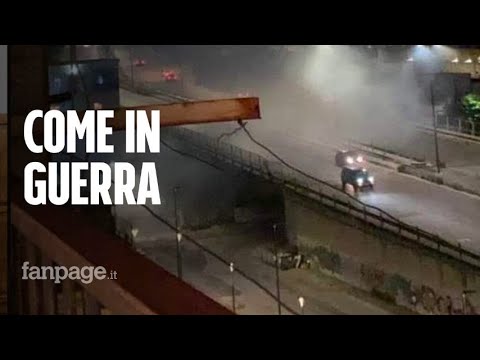 Bombe a Ponticelli, periferia orientale di Napoli. “Lo Stato faccia sentire la sua presenza”