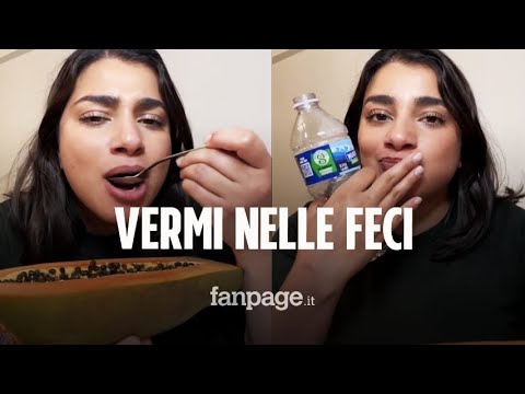 Mangia semi di papaya e trova vermi nelle feci, il video virale su TikTok da non ripetere a casa