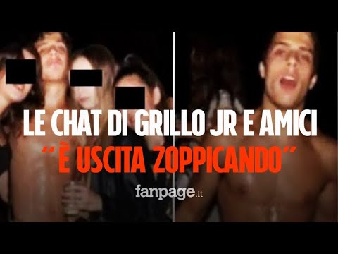 Le chat di Grillo jr e degli amici il giorno dopo: “3 vs 1, lei è uscita zoppicando”