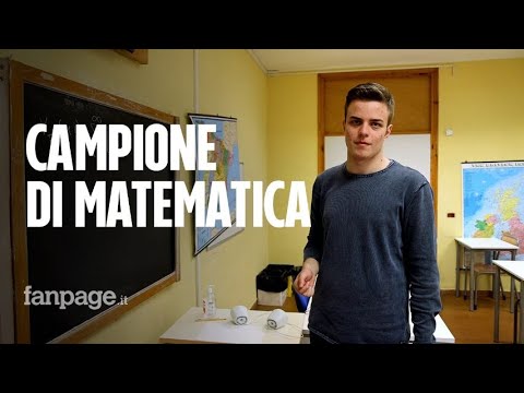 Massimiliano, il campione delle Olimpiadi di matematica: “Sono un atleta, vi spiego come mi alleno”