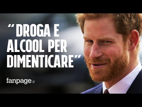 La rivelazione del principe Harry: “Droga e alcool per superare la morte di mia madre”