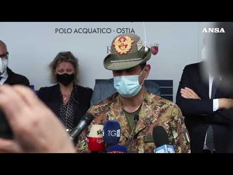 Vaccini, inaugurato nuovo hub nel Polo Acquatico di Ostia