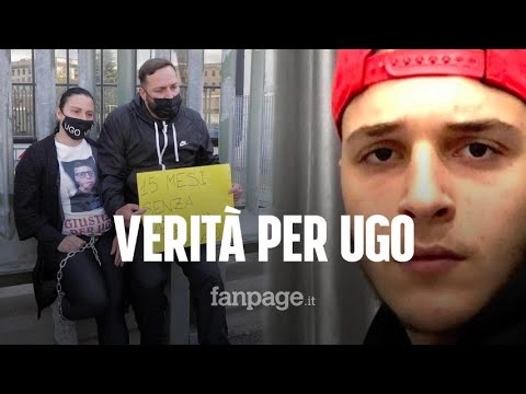 I genitori di Ugo Russo si incatenano al Tribunale di Napoli: “Verità per nostro figlio”