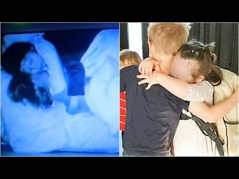 Bimba con la sindrome di Down inizia a piangere durante la notte: il gesto dolcissimo del fratellino