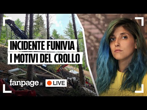 Fanpage.it LIVE: | Incidente funivia Stresa-Mottarone | Le cause del crollo | News in diretta