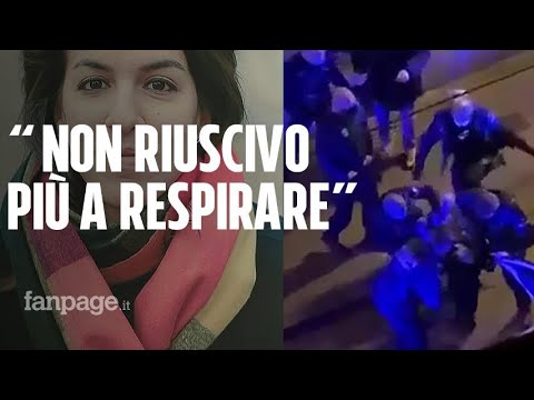 Claudia, arrestata dalla polizia a Bruxelles: “Schiacciata a terra da un poliziotto, non respiravo”
