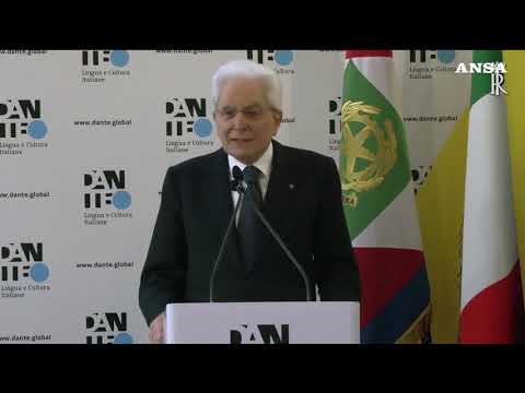 Dante Global, Mattarella: “Digitale permette di mostrare le bellezze d’Italia”