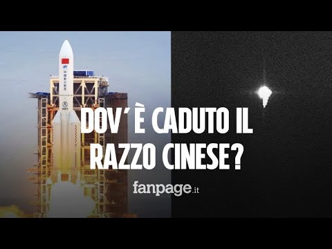 Dov’è caduto il razzo cinese, finito nel mezzo dell’Oceano Indiano: nessun impatto con l’Italia