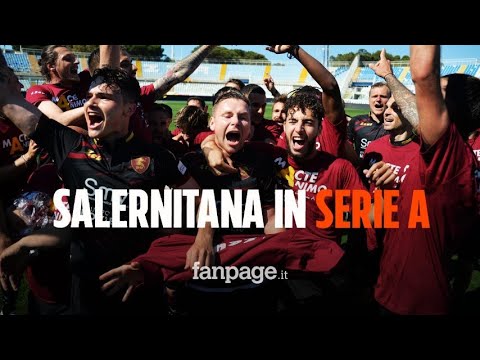 La Salernitana è in Serie A dopo 22 anni: esplode la festa granata