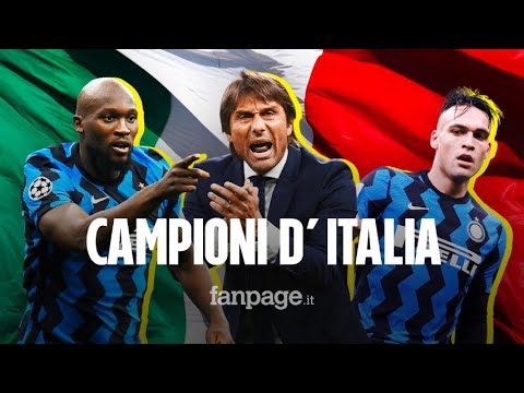 L’Inter è campione d’Italia: i nerazzurri conquistano il 19° scudetto della loro storia