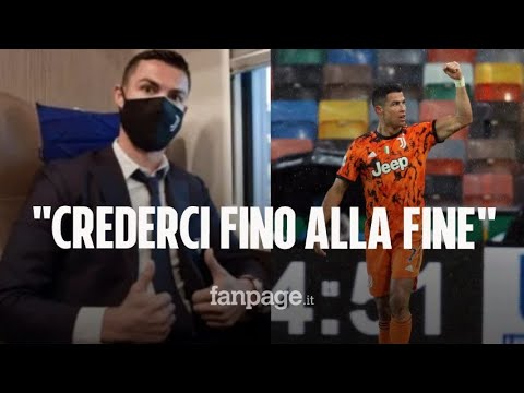 Il messaggio di Cristiano Ronaldo alla vigilia della partita col Sassuolo: “Crederci fino alla fine”