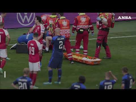 Europei, fiato sospeso per il danese Christian Eriksen