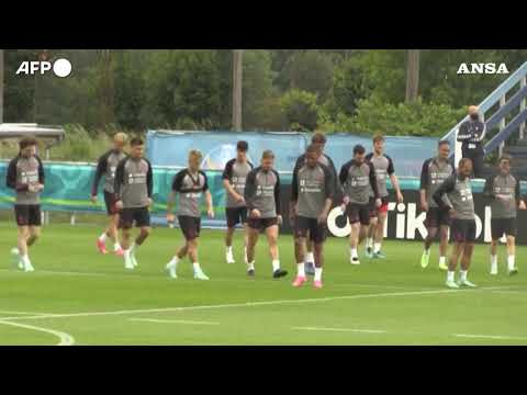 Europei, la Danimarca torna ad allenarsi