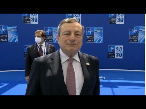 Nato, Draghi: «Qui per la riaffermazione delle alleanze e dell’importanza della Ue»