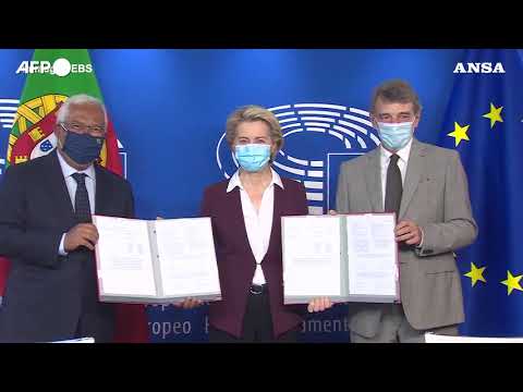 Von der Leyen a Roma il 22 giugno per il via libera al Recovery