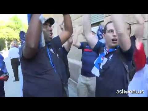 Euro 2020, tifosi francesi arrivati a Monaco per Francia-Germania