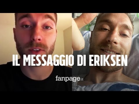 Christian Eriksen, la foto dall’ospedale: “Sto bene, grazie a tutti per l’affetto”