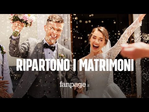 Da oggi ripartono i matrimoni con il Green Pass: ecco tutte le regole da rispettare