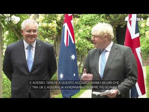 Firmato l’accordo di libero scambio tra Gb e Australia